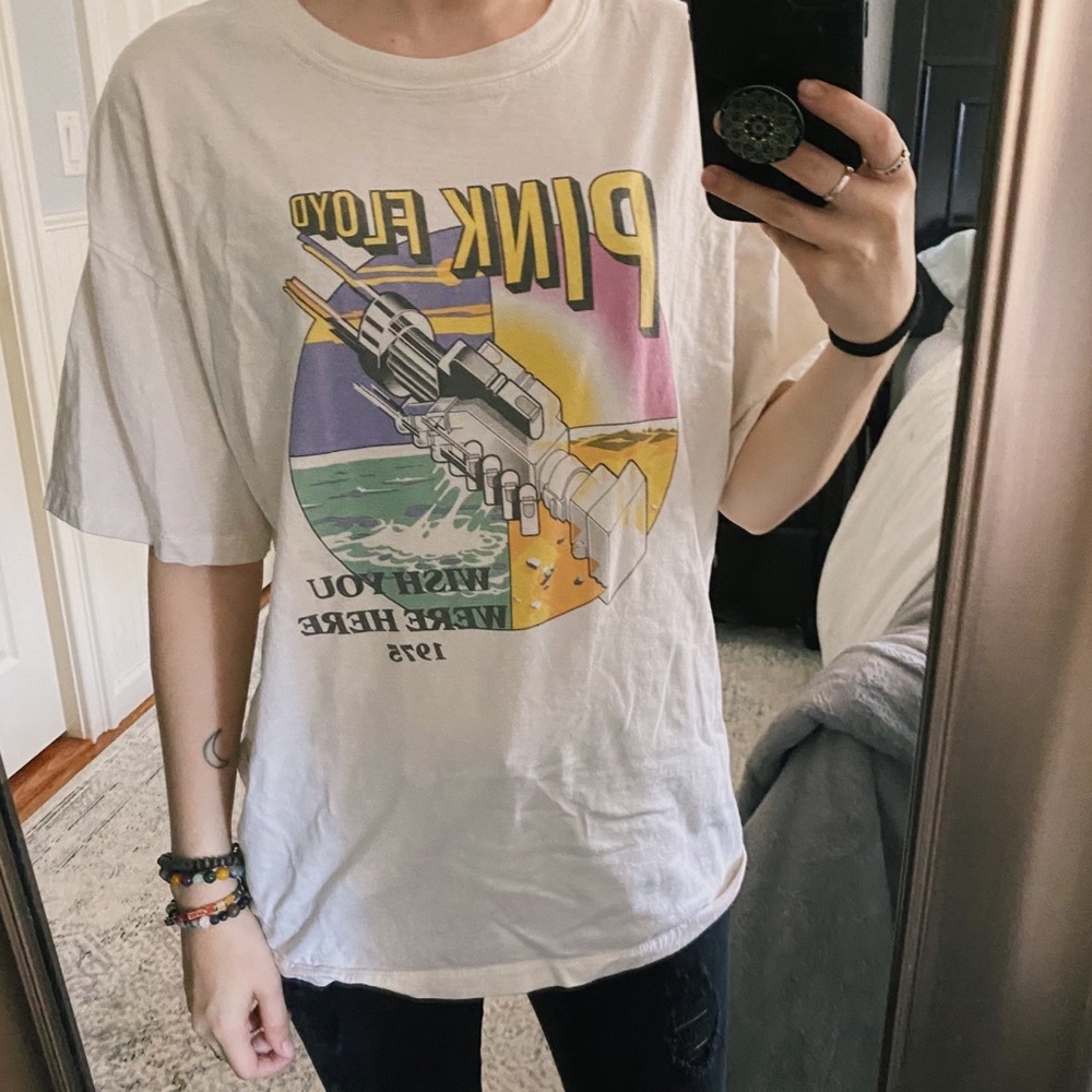 Pink Floyd Wish You Were Here Graphic T Shirt